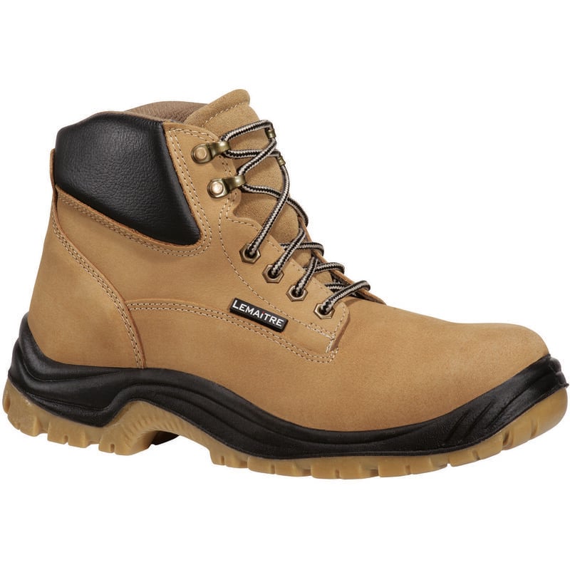 Chaussure haute dodge S3 src -T42 cuire nubuck clair