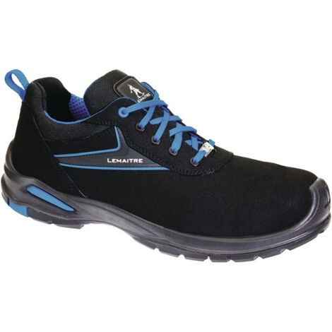 Chaussure de sécurité Paul Taille 45 noir/bleu S3 SRC ESD EN20345 Microfibre LEMAITRE