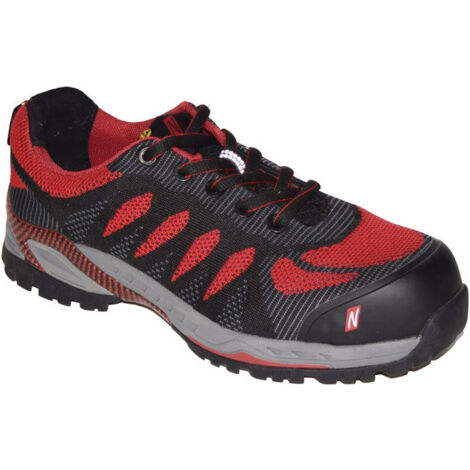 Chaussure de sécurité PRO STEP Taille 45 noir/rouge S1P SRC ESD EN ISO 20345.EN61340-4-3