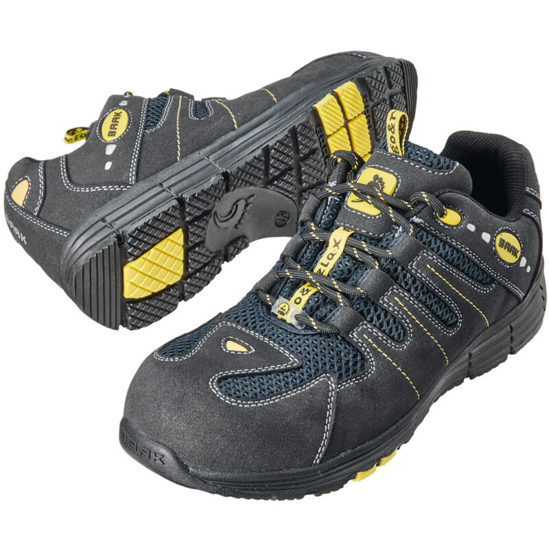 Baak - Chaussures de sécurité Rick2 taille 43 bleu / jaune - 71462-43