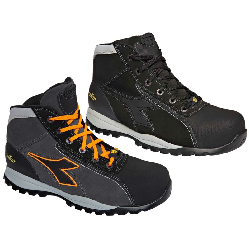 Chaussure de sécurité montante Geox Diadora glove tech high S3 esd - 42 (eu) - Noir
