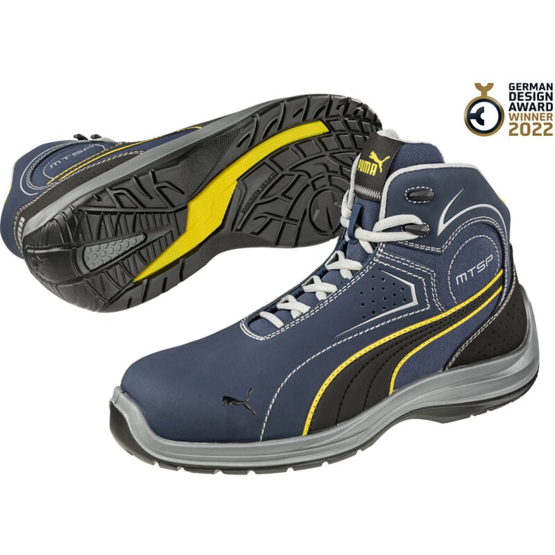 Puma Safety Shoes - Chaussures de sécurité touring blue mid sb e p wru fo src - bleu 42