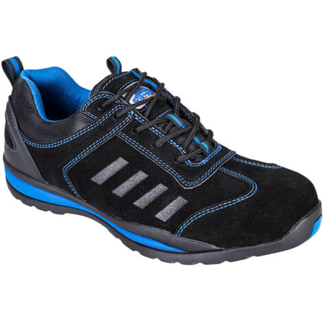 Chaussure de sécurité Trainer Lusum S1P HRO Steelite couleur : Bleu taille 37 - PORTWEST