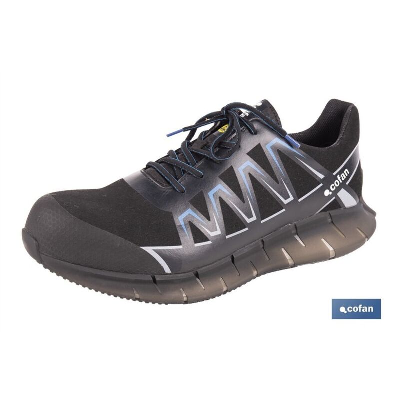 Chaussure de sport S2 PL SR avec embout composite 200 J et semelle intérieure textile anti-perforation Chaussure de sport S2 PL SR avec embout composite 200 J et semelle intérieure textile anti-perforation