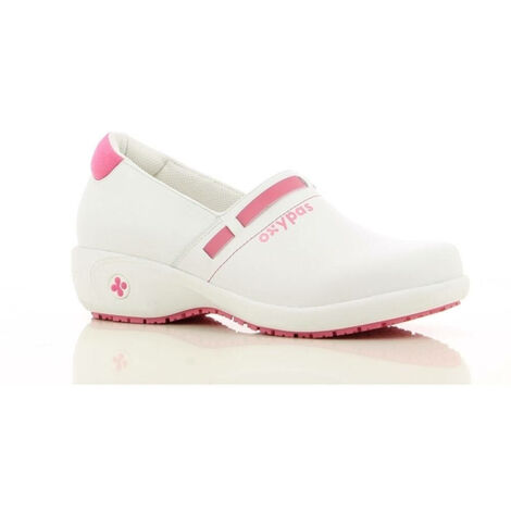 Chaussure de travail Oxypas Lucia ESD SRC Rose / Blanc 42 - Rose / Blanc