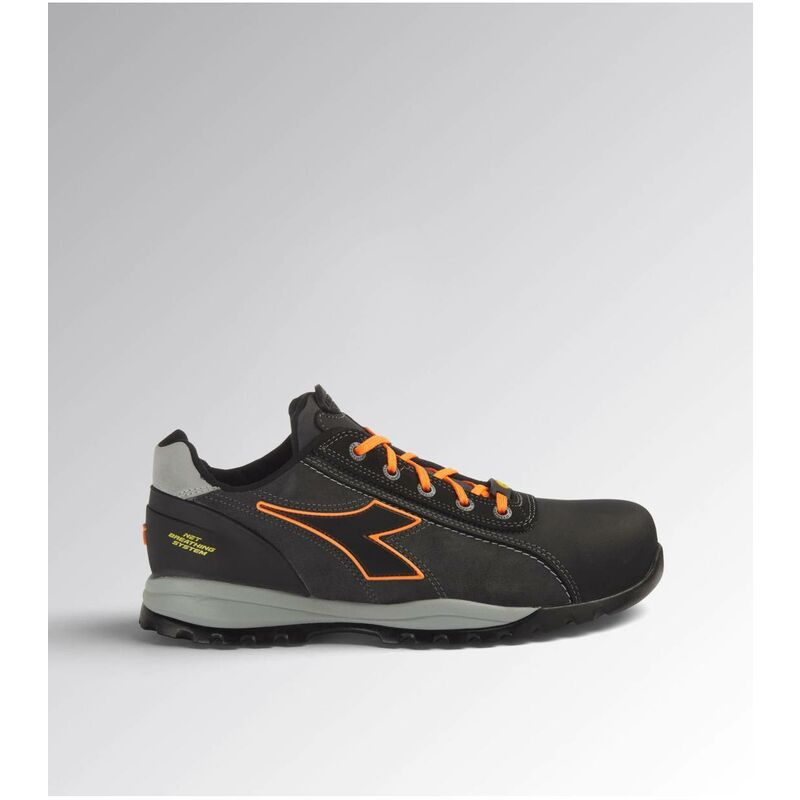 Diadora - Chaussures de sécurité Geox glove tech low pro S3 esd - Anthracite/Orange - 42 (eu) - Anthracite/Orange