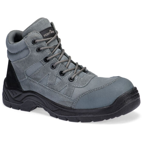Chaussure Haute Composite Textile S1pl Sr Fo - Taille 48 - Gris Métal - Portwest