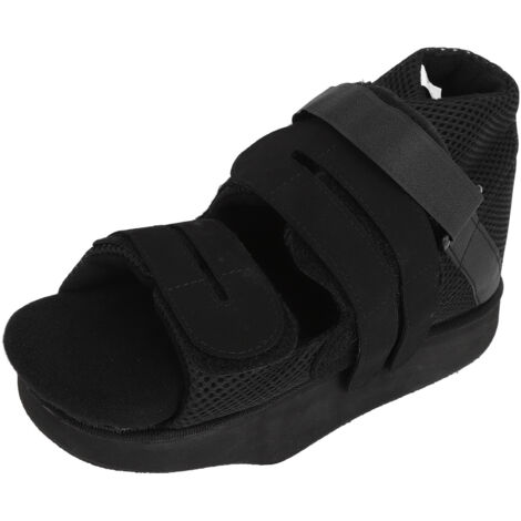 Chaussure médicale déchargeante post-opératoire avec orteils fermés et semelle amovible - Protection du pied - Taille 24cm
