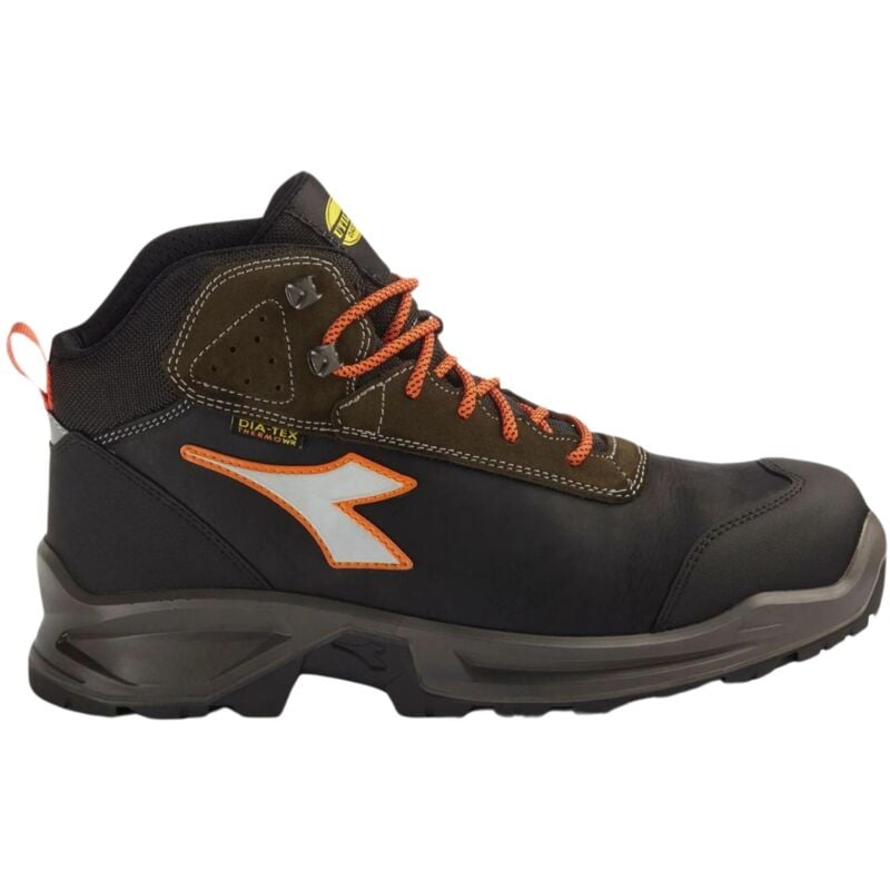 Chaussure de sécurité montante noir-orange Diadora utility sport diatex mid S7S fo ci sr - 181120C3548 42