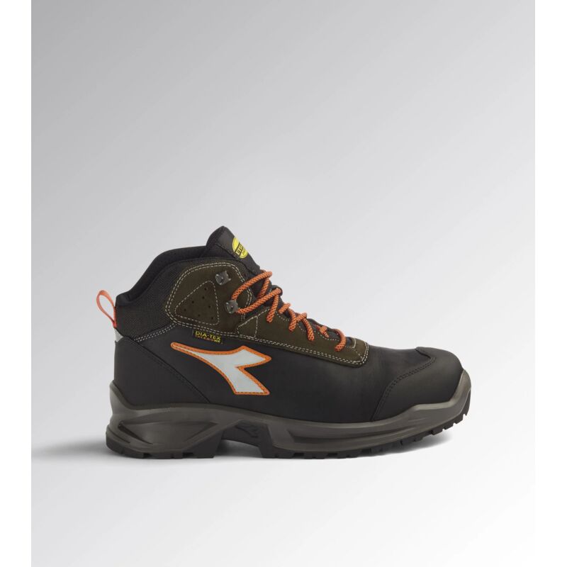 Chaussure de sécurité montante noir-orange Diadora utility sport diatex mid S3 wr ci src - 177650C3548 40