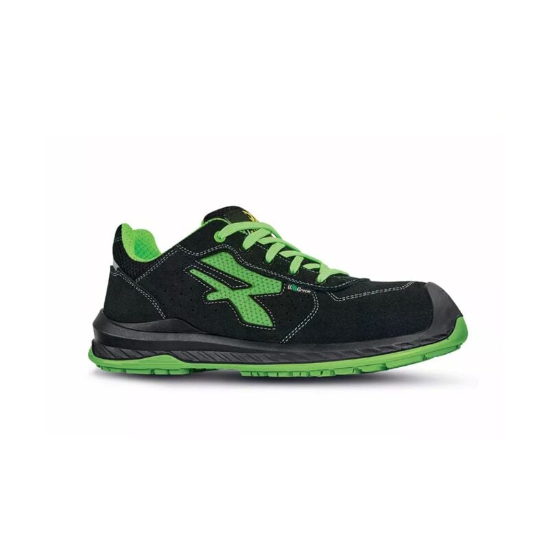 Chaussures de sécurité basses canyon uk esd S1P src - Noir/Vert 35