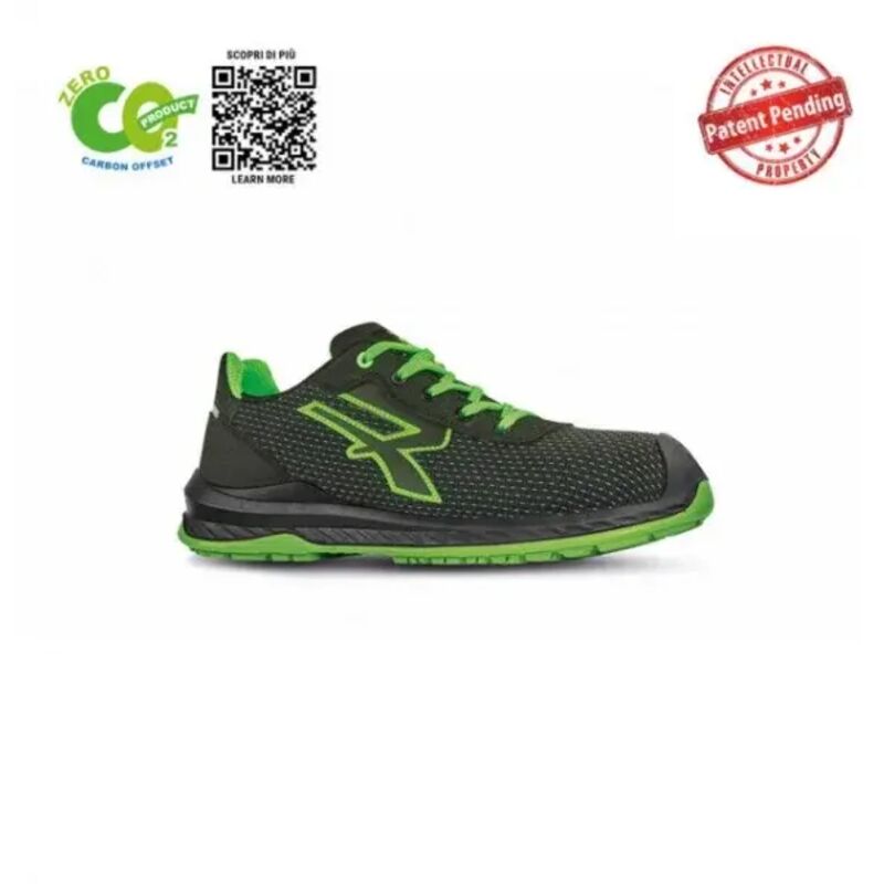 U-power - Chaussures de sécurité Island S3 ci src esd - 43 (eu) - Vert / noir