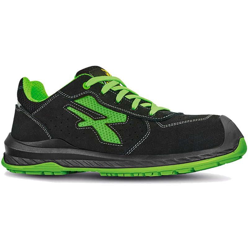 Chaussures de sécurité U-power Canyon S1P src esd - 37 (eu) - Schwarz / Grün