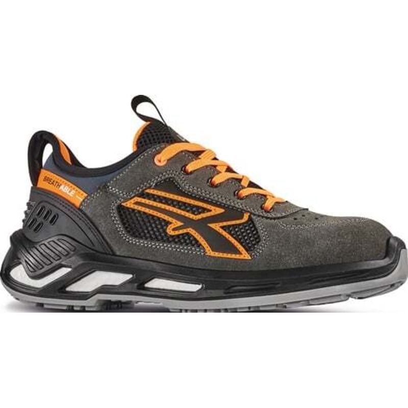 Chaussure de sécurité U-power Ryder S1P src esd - 42 (eu) - Anthrazit/Orange