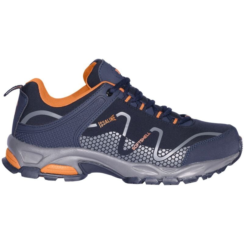 Issaline 06782 Chaussures Vens Sans Sécurité Déperlantes Bleu Orange Inserts 46