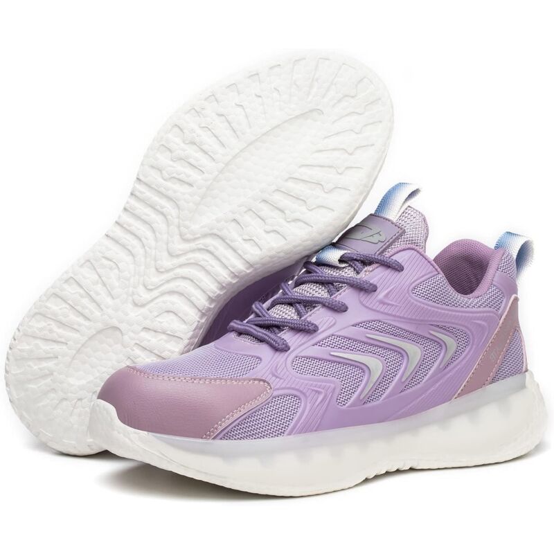 Chaussures à bout en acier pour femme, chaussures de sécurité de travail, baskets à bout en acier indestructibles, chaussures de construction