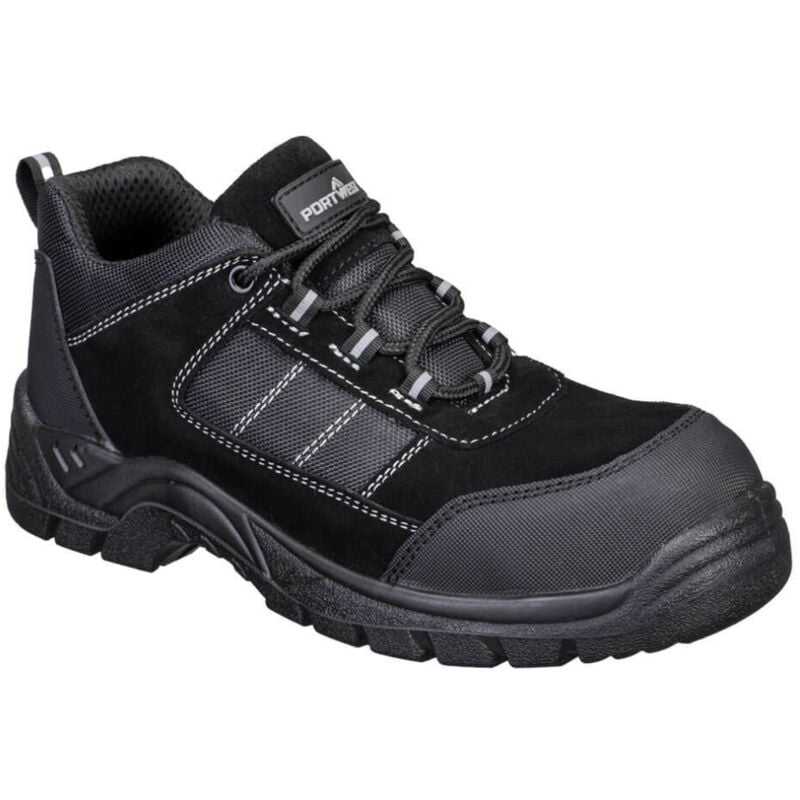 Chaussures basses composite textile suede s1 sr fo - taille 40 - noir Portwest