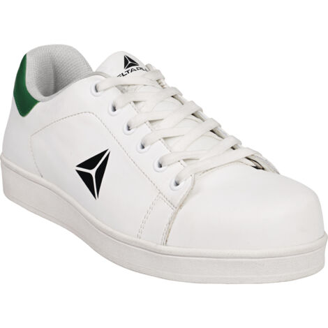 CHAUSSURES BASSES CUIR DE SECURITE DELTA PLUS SMASH BLANC S1P HRO SRC-SMASMSPBC 43