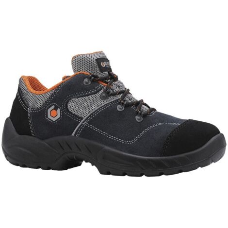 Chaussures basses Garibaldi B0155 - Noir/Orange- pointure 45 - Base Protection