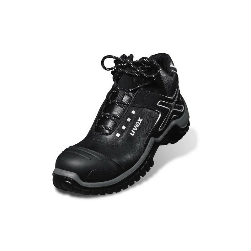 Chaussures montantes S3 Xenova Uvex 69222 - Déstockage - Noir - 36