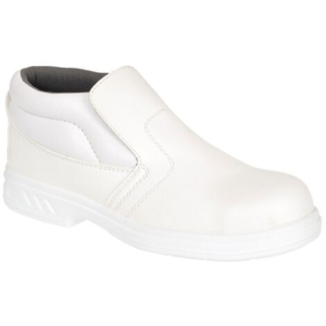 Chaussures de cuisine montantes Portwest S2 Blanc 37