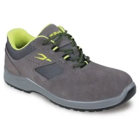 Chaussures de gravure dans des inserts en cuir en daim dans le maillage S1p Beta 7222PEK 44