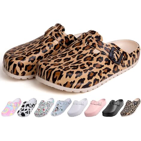 Chaussures de jardin pour femmes et hommes, mules de travail, sabots, sandales antidérapantes et légères, chaussures de marche ajustables pour infirmières, confortables pour la plage, l'intérieur et l