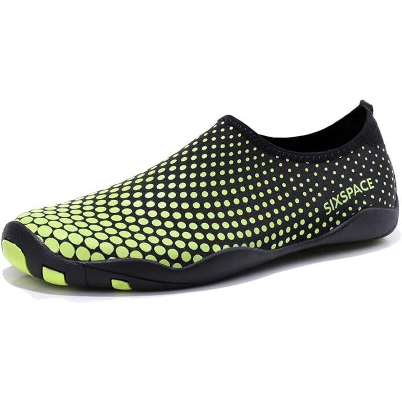 Chaussures de natation pour hommes Sixspace pour la plage, le yoga, le surf et l'été, vertes, pointure 45