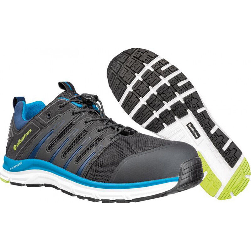Albatros Chaussure de sécurité breeze impulse low Gr.44 noir/bleu S1P esd hro sra din EN20345 - 64.752.0-44
