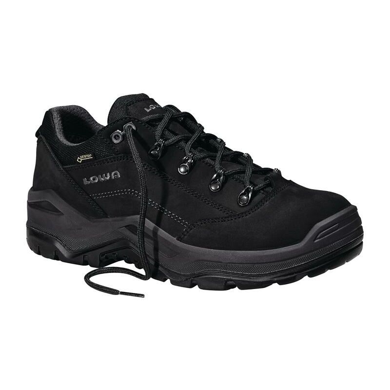 Lowa Work - Chaussure de sécurité Renegade Work gtx black Lo taille 41 noir/noir S3 ci/hi/hro/src en iso 20345 cuir nubuck/matériau textile