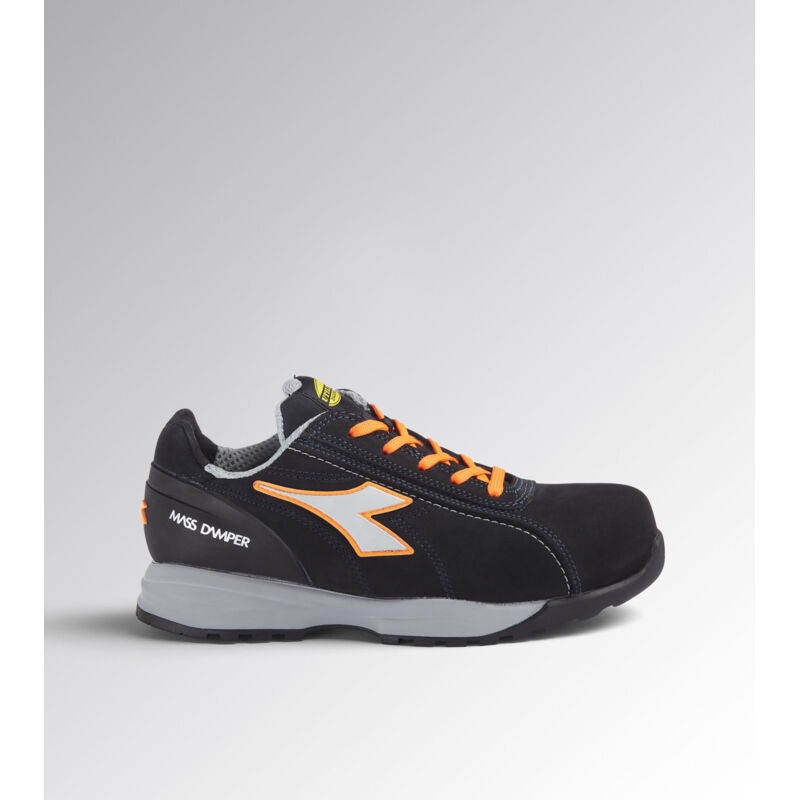 Chaussures de travail Utility Diadora Glove mds low S3S fo hro sr Bleu foncé Orange 40