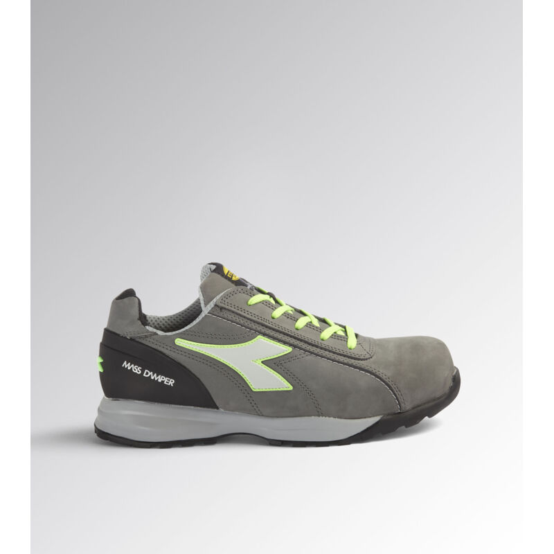 Chaussures de travail Utility Diadora Gant mds low S3S fo hro sr Gris Vert Fluo 44