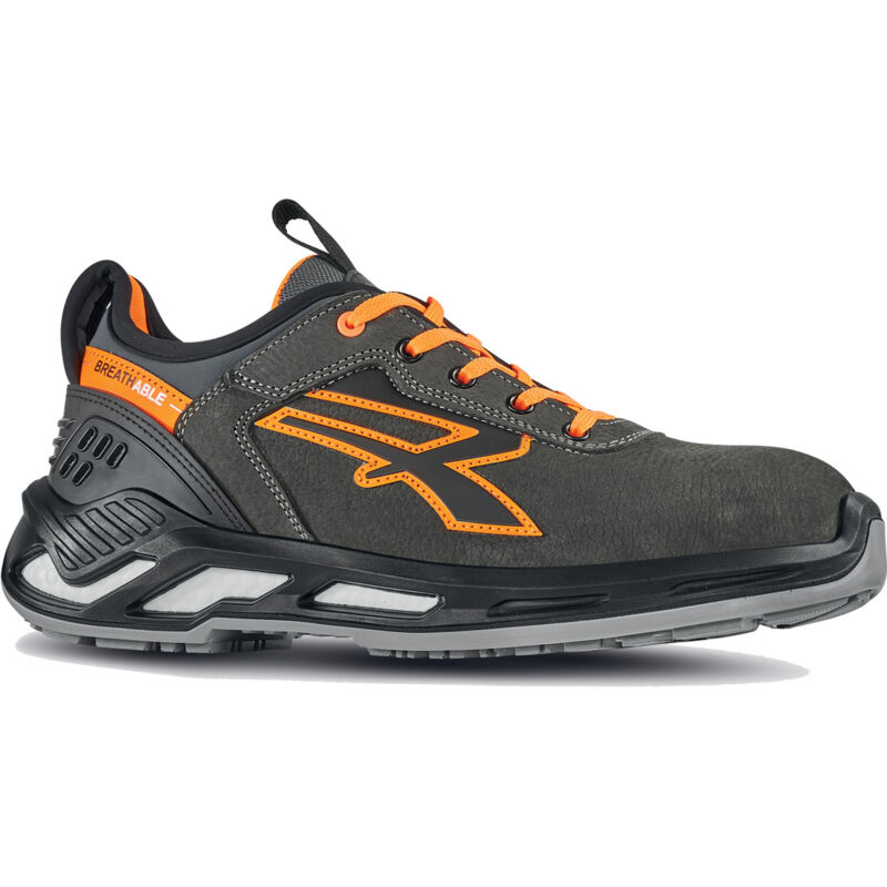 Chaussures de sécurité basses duke esd S3 ci src - Gris/Orange 38