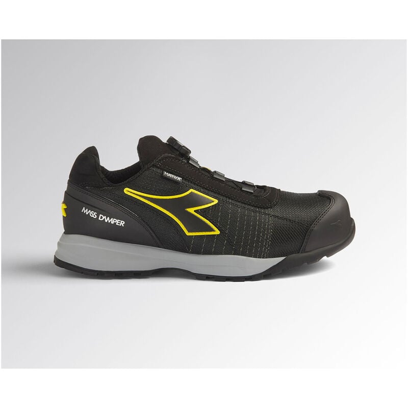 Chaussures de sécurité Diadora Glove mds Matryx Quick Low S3 hro src esd - 48 (eu) - Noir - Noir