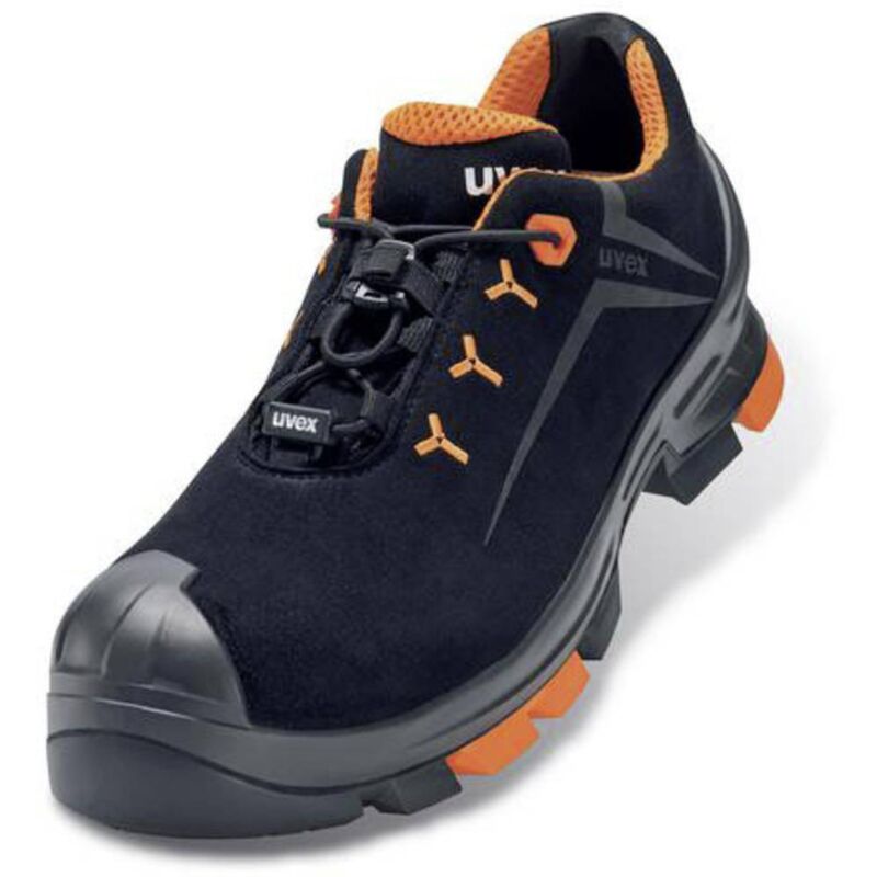 2 6508244 antistatique (esd) chaussures de sécurité S3 pointure (eu): 44 noir, orange 1 paire(s) - Uvex