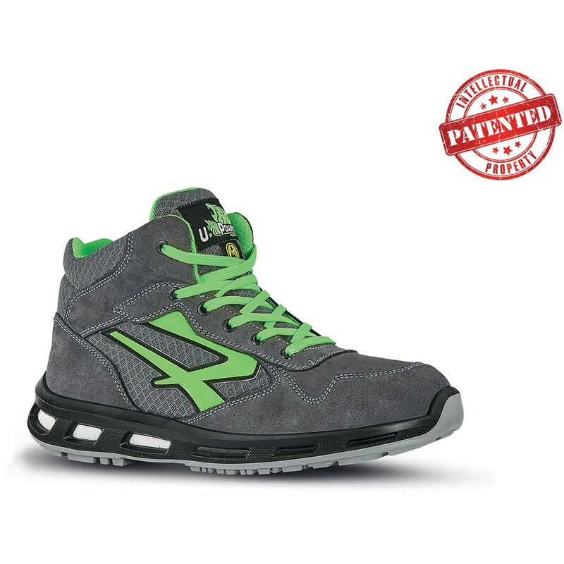 U-power - Chaussures de sécurité hautes ramas esd S1P src - Gris/Vert 44