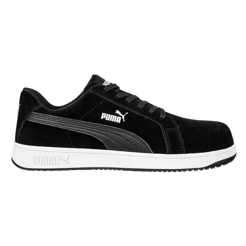 Chaussures de sécurité Iconic Suede S1PL Puma noires 43
