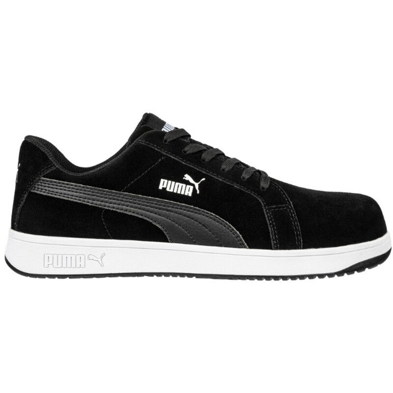 Chaussures de sécurité Iconic Suede S1PL Puma noires 45