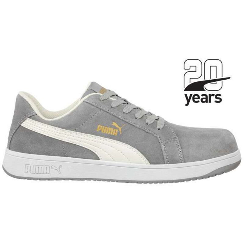 Puma - Basket de sécurité basse s1pl esd safety iconic suede - Pointure : 47 safety