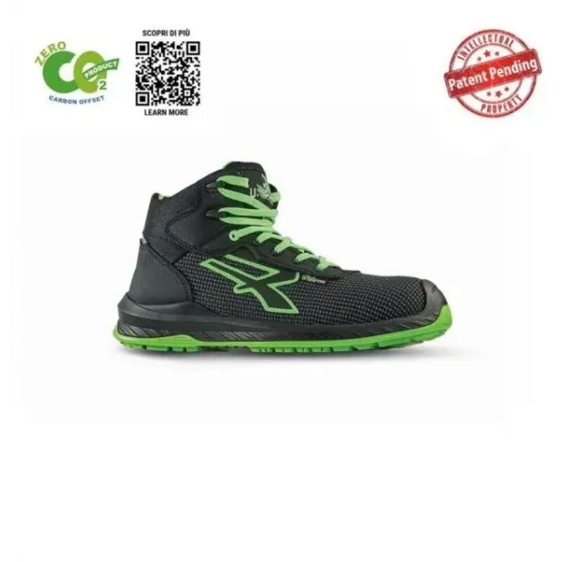 U-power - Chaussures de sécurité hautes Lake S3 src ci esd - 43