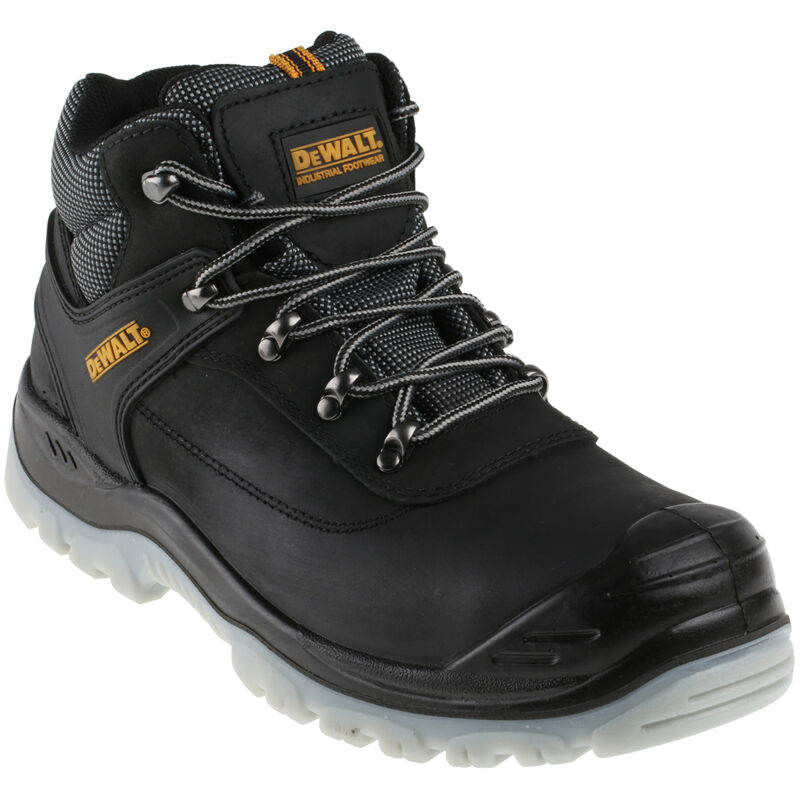 Bottes de sécurité Dewalt Laser, Homme, t 43, Noir, Blanc, S1P, src, antistatiques ( Prix pour 1 paire )