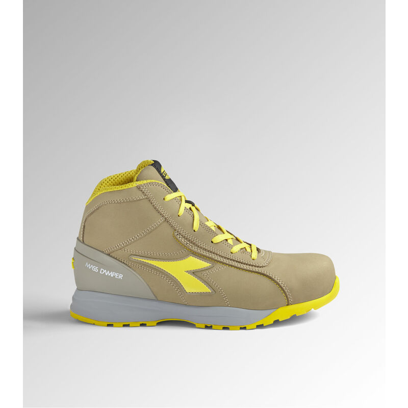 Chaussures de sécurité hautes glove mds S3S fo hro sr - Roche Lunaire/Jaune 45