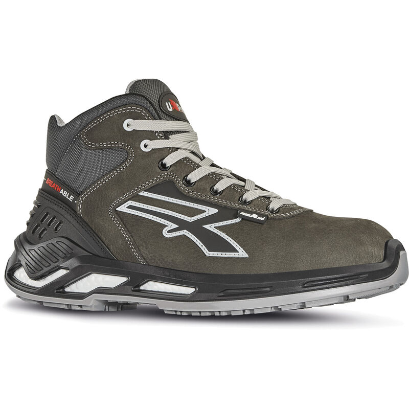 Chaussures de sécurité montantes U-power Strike S3 src ci esd - 42 (eu) - Anthracite - Anthracite