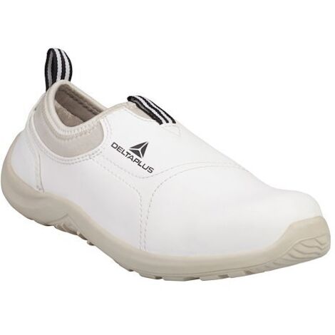Chaussures de sécurité 45 mixtes Miami Delta Plus S2 SRC - blanches