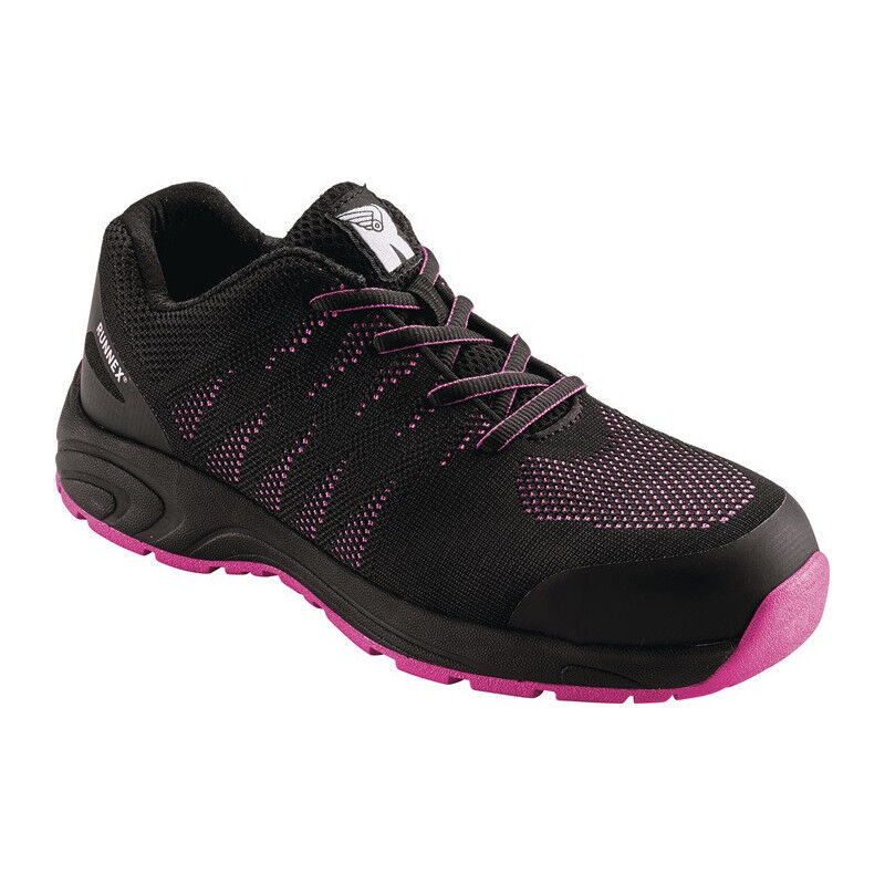 Chaussure de sécurité femme GirlStar 5180 taille 36 noir / rose S1P src pes runnex