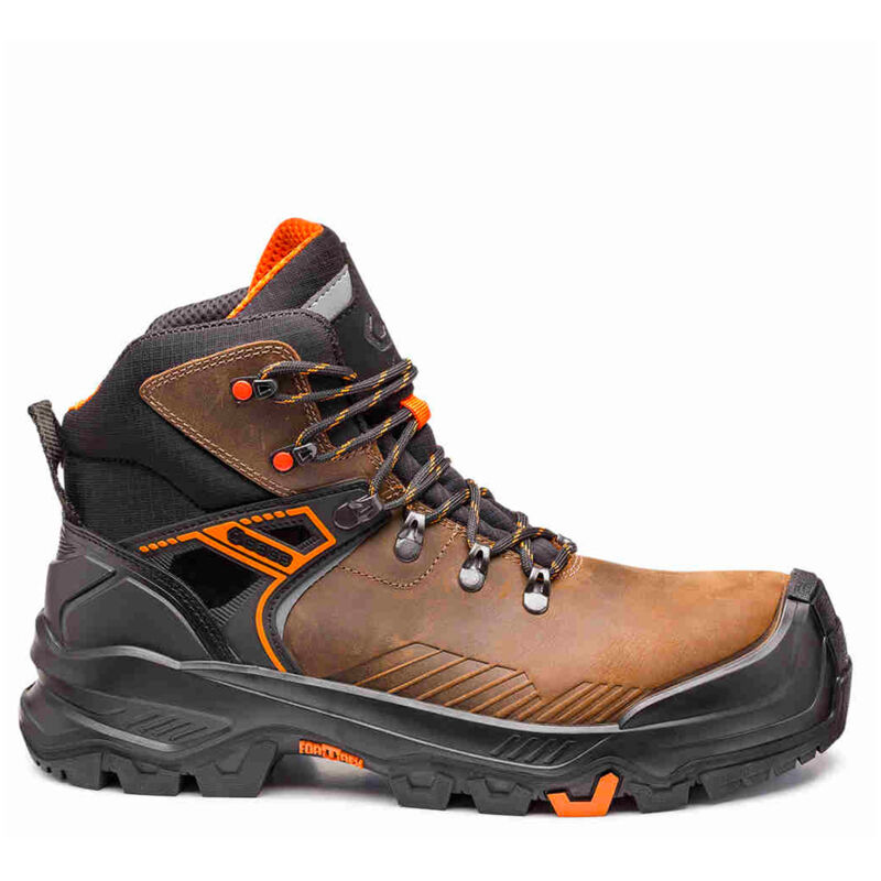 Chaussures de sécurité Base T-Wall Mid B1601B S3S hro ci hi lg fo sr - 44 (eu) - Braun