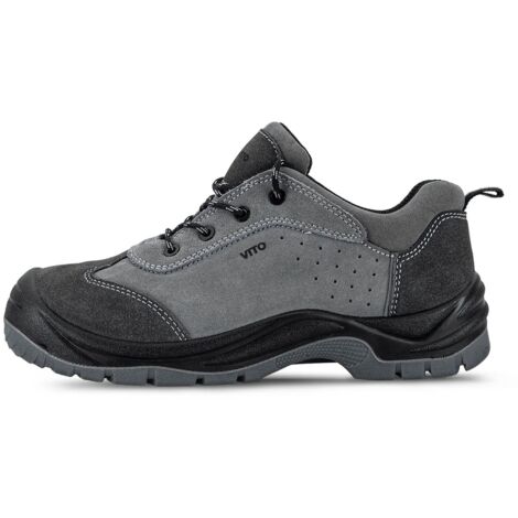 Chaussures de sécurité basse Modèle GENES S1P Taille 39 Cuir Suédé VITO