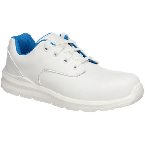 Chaussures de sécurité basses à lacets Blanche 47