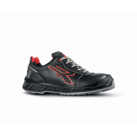 Chaussures de sécurité basses BILLIE S3 CI SRC ESD - Noir/Rouge 38