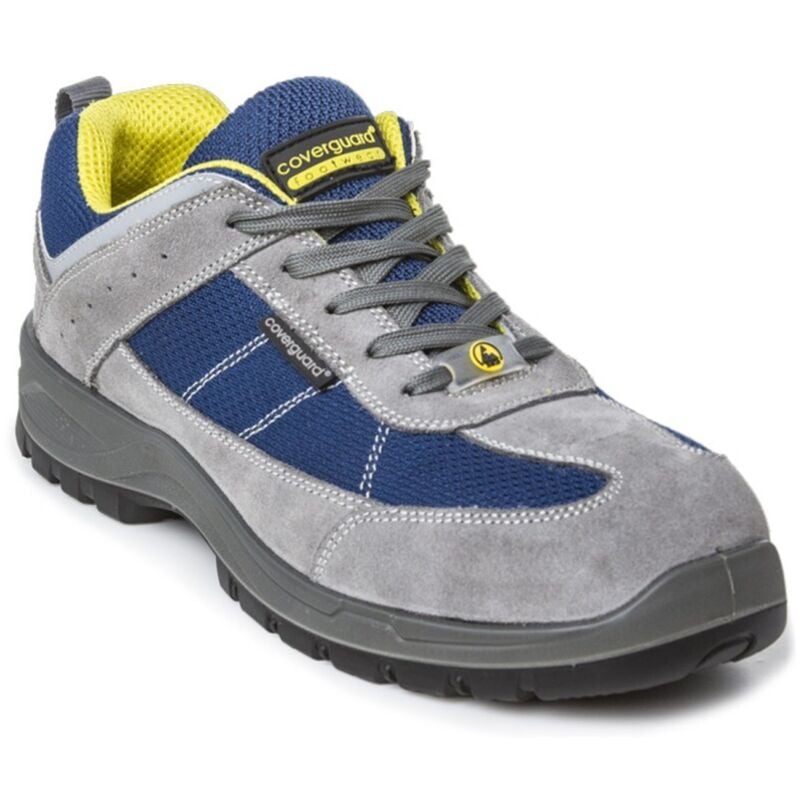 Chaussures de sécurité basses LEAD S1P - Gris/Bleu 40